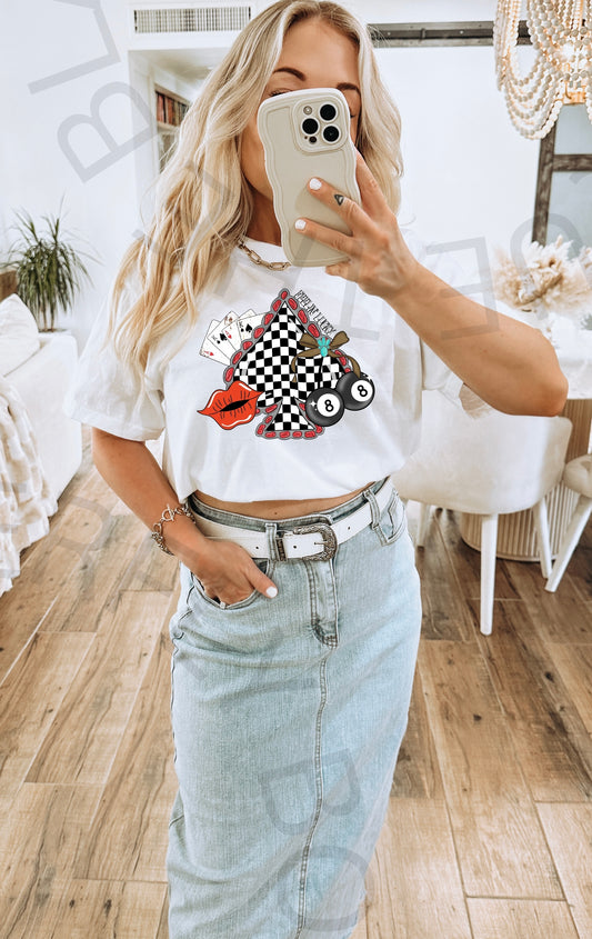 Feeling Lucky Graphic Top