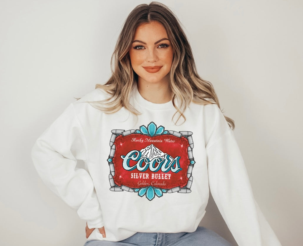 Coors Red Silver Bullet Colorado Graphic Top
