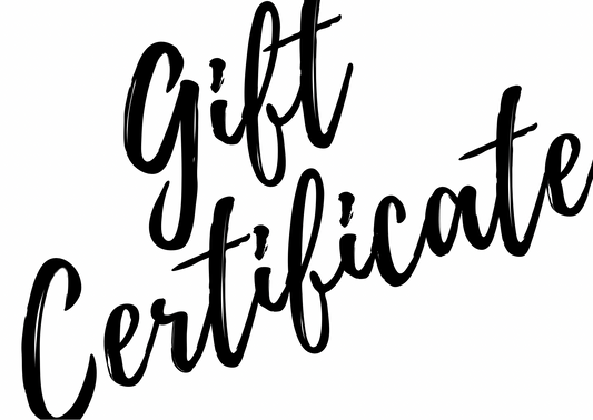 The Black Butterfly Boutique Gift Card/Certificate